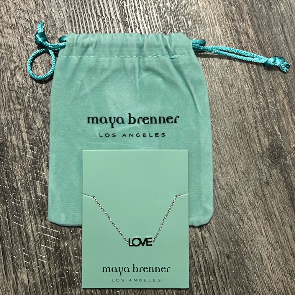 Maya Brenner LOVE bracelet